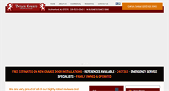 Desktop Screenshot of bergencountyoverheaddoorsinc.com